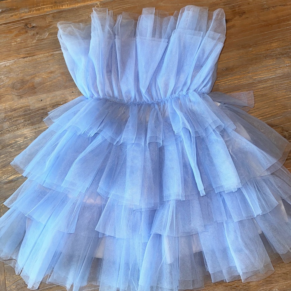 Mable Blue Tulle Dress